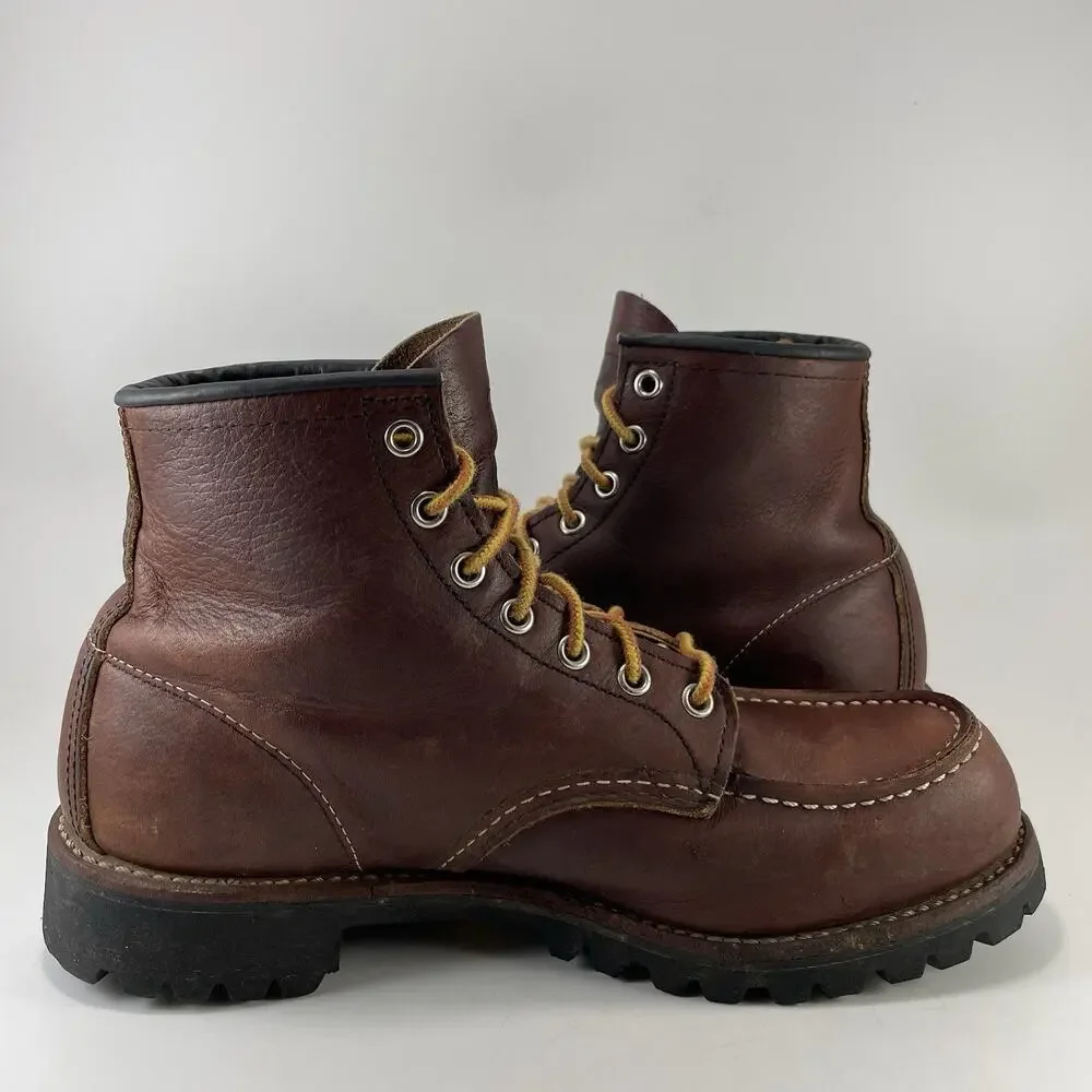 Red Wing Heritage 8146 Boots Mens Size 8.5 D Brown Leather 6